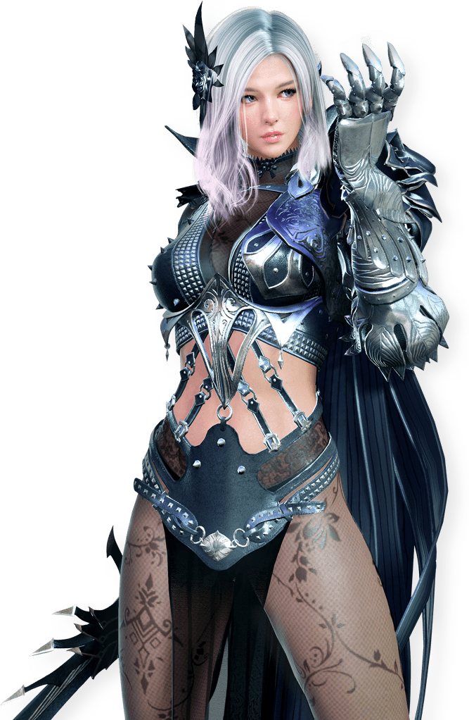 Une Combattante Des Ténèbres Maniant L'espadon Aussi (667x1022), Png Download