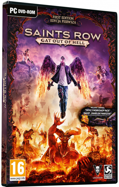 Saints Row Iv (600x600), Png Download