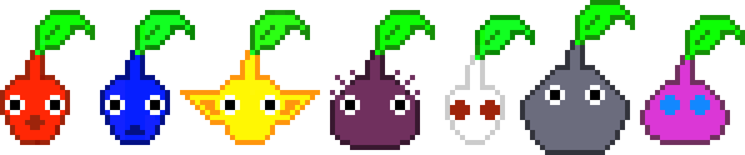 Pikmin (1490x310), Png Download