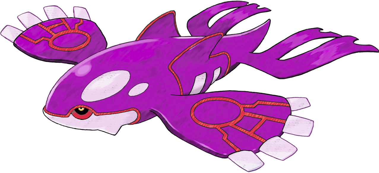 Kyogre Shiny (1277x585), Png Download