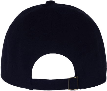 A Black Baseball Cap That Shows The Shruggie Emoji (600x600), Png Download