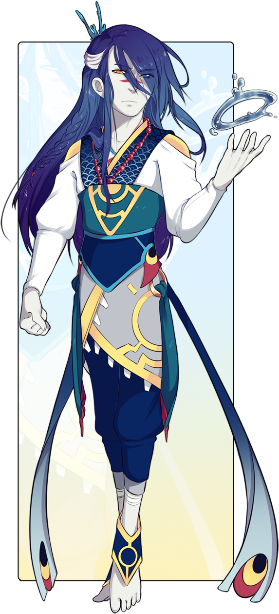 “sangokai The Kyogre ” (615x1294), Png Download