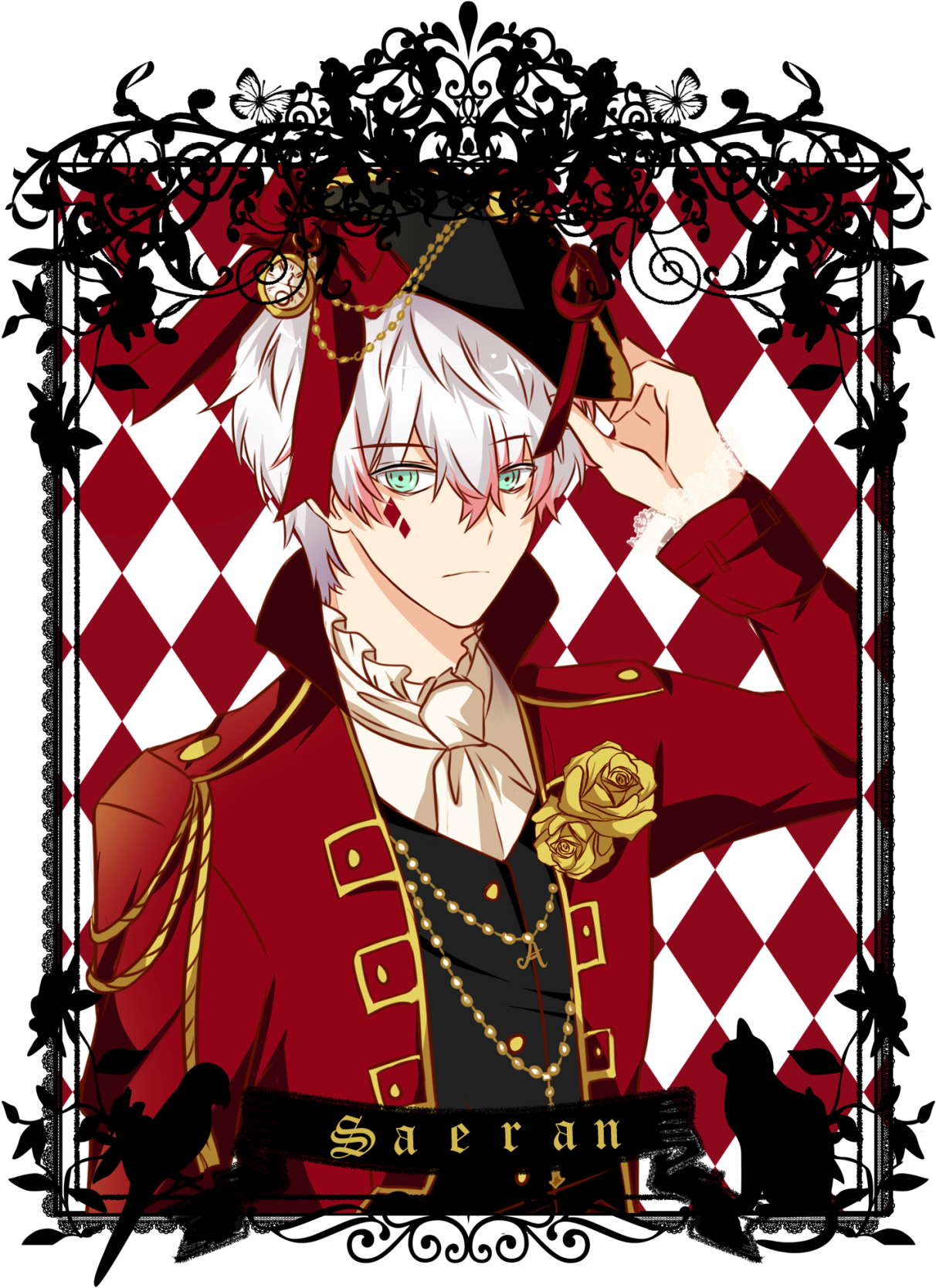 Mystic Messenger Saeran Choi Mystic Messenger Unknown (1280x1707), Png Download