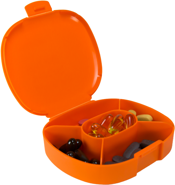 Prozis Shape Your Road Pillbox Single Size Orange Full (800x800), Png Download