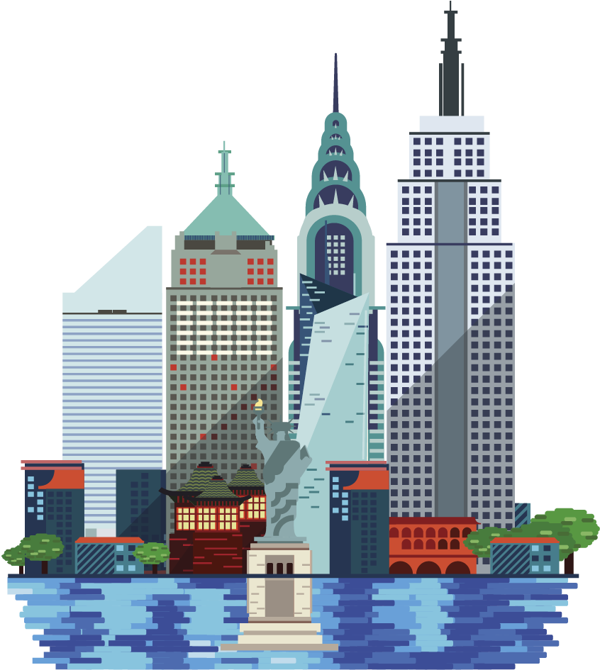 New York (1134x1034), Png Download