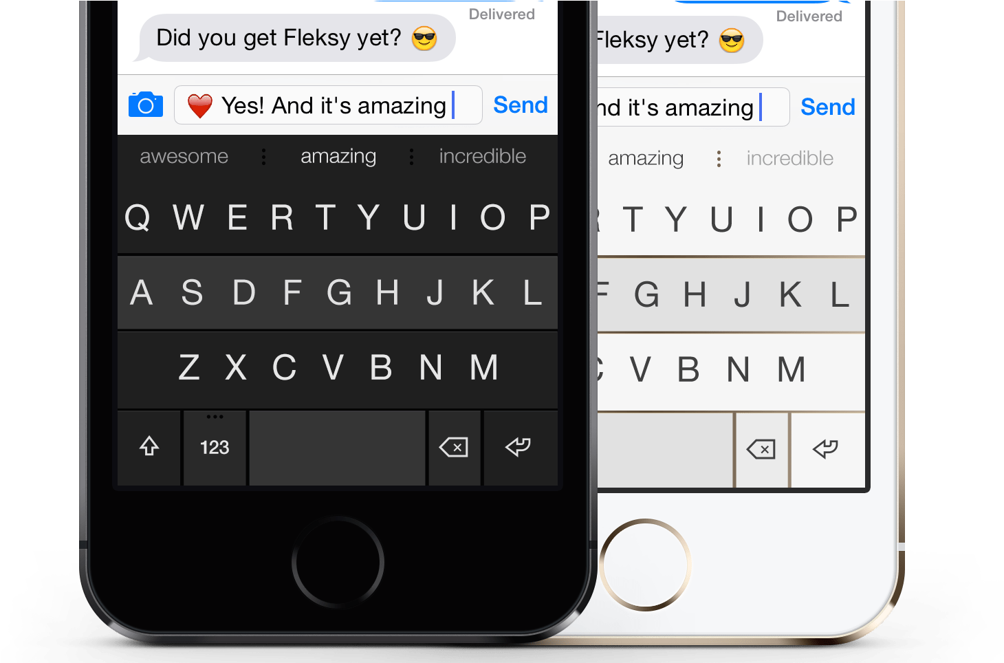 Fleksy Keyboard For Ios 8 Set For Fall Release With (1544x963), Png Download