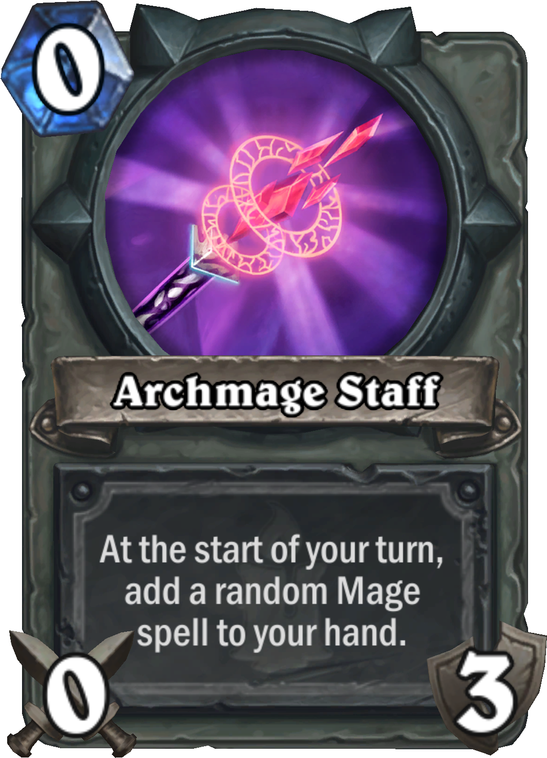Archmagestaff (2000x2000), Png Download