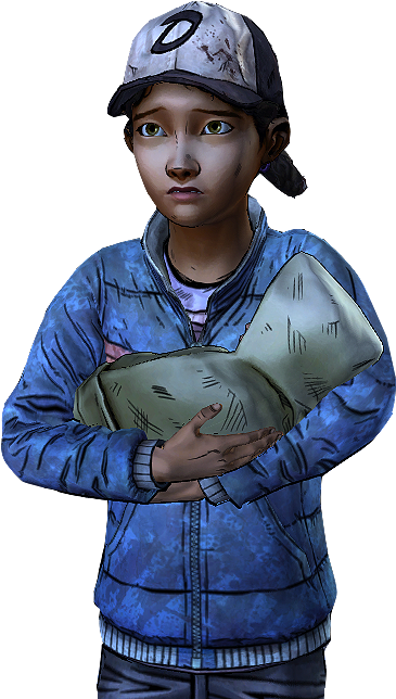 The Walking Dead Game Twdg S2e5 Clementine Transparent (500x643), Png Download