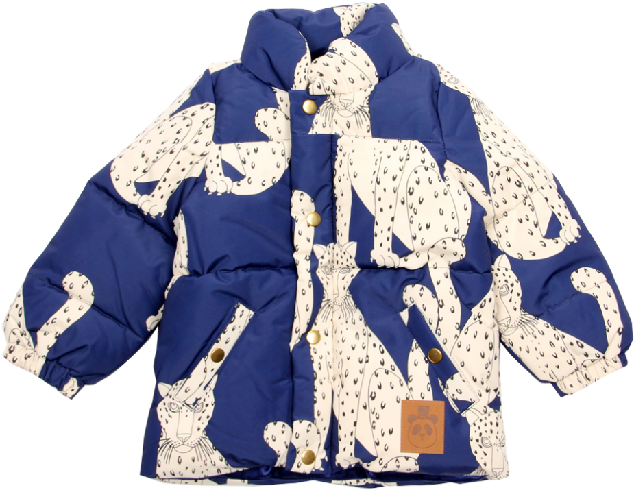 Mini Rodini Snow Leopard Jacket (960x720), Png Download