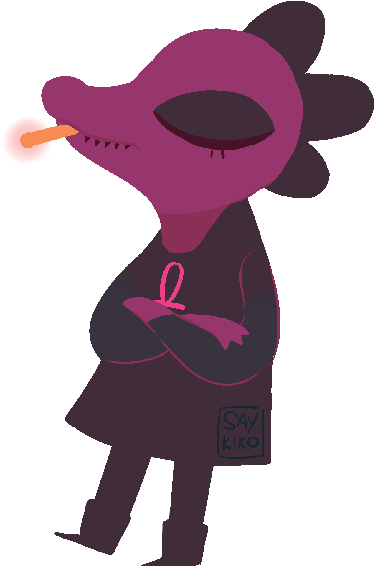 Night In The Wood, All Art, Anime Girls, Woods, Gaming, (540x648), Png Download