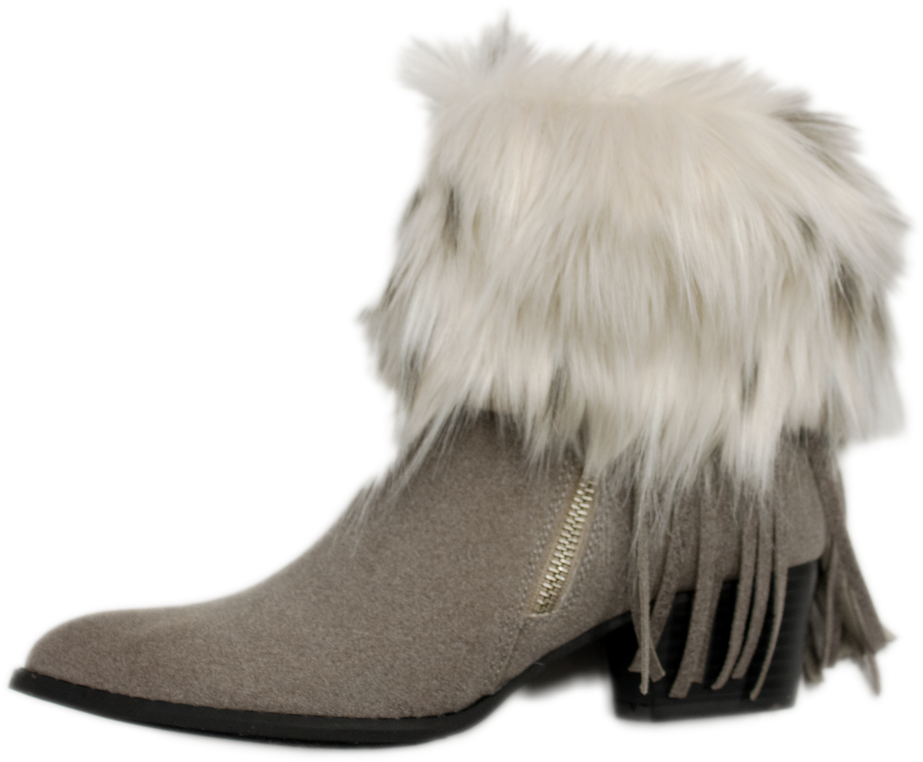 Faux Snow Leopard Bootte Topper (2048x1922), Png Download