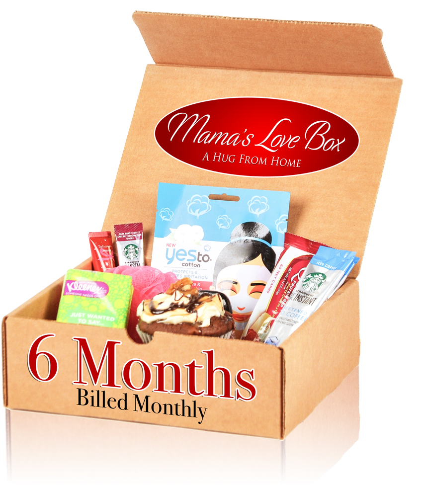 6 Month Hugs & Kisses Love Box (1000x1000), Png Download