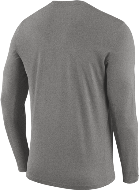 Dallas Mavericks Nike Practice Grey L/s Tee (620x620), Png Download