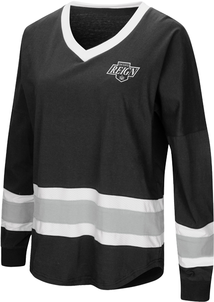 Ontario Reign Women's Marquee Long Sleeve T-shirt (500x667), Png Download