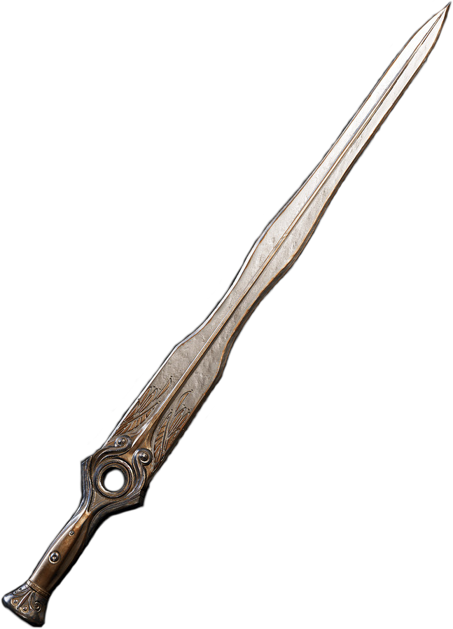 Sword Of Damokles (647x898), Png Download