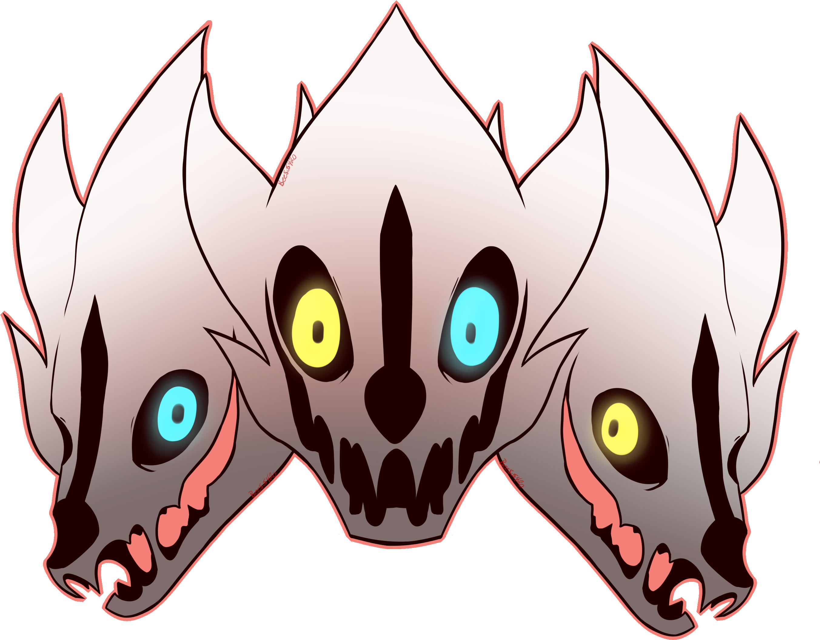 Gasterblasters (2800x2800), Png Download