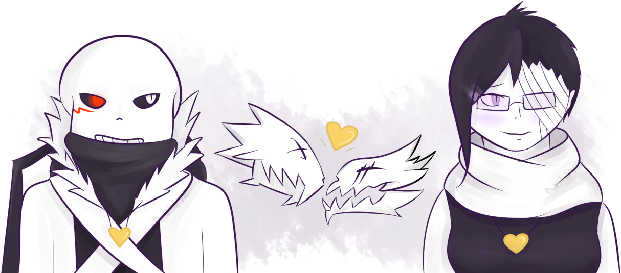 I Took My Time, Sorry Xd & I Wanted To Draw Smol Gaster (1280x573), Png Download