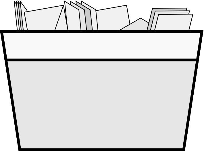 Mail Bin (710x526), Png Download