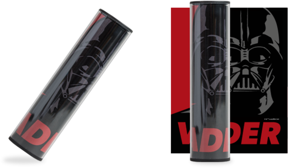 Tribe Star Wars Darth Vader Power Bank 2600mah (800x444), Png Download