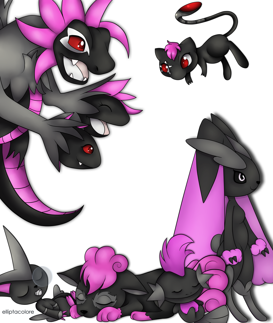 My Pokies Group Shot (1083x1280), Png Download