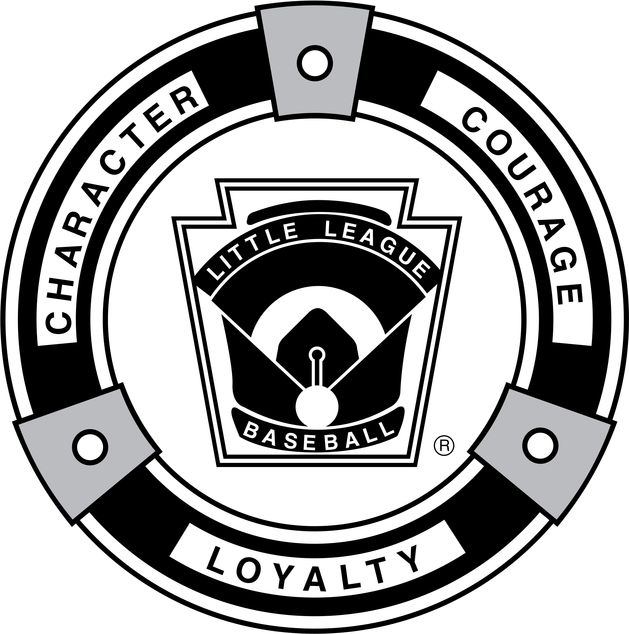 Little League Baseball Logo Png Transparent (2400x2400), Png Download