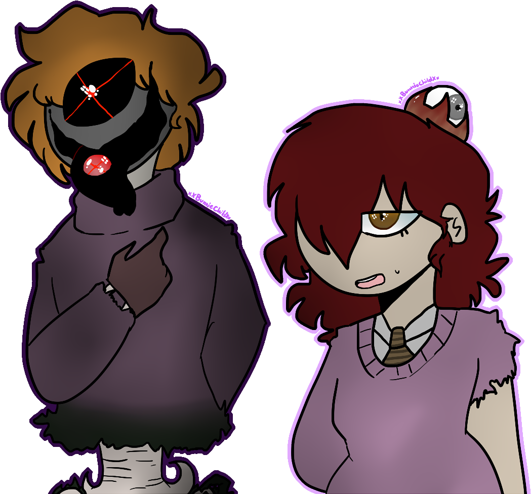 Nightmarestory Cory And Frisk Idk I Just Wanted To (1111x1004), Png Download