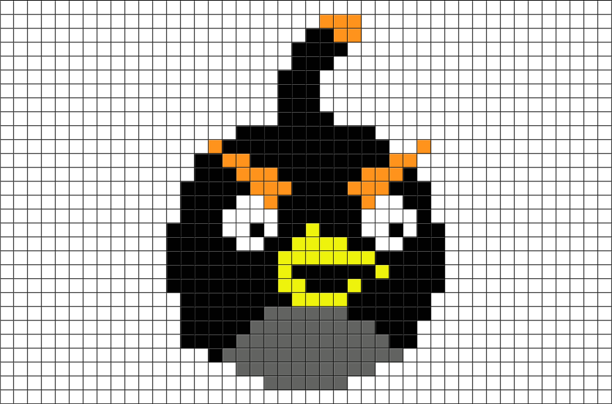 8 Bit Explosion Png (880x581), Png Download