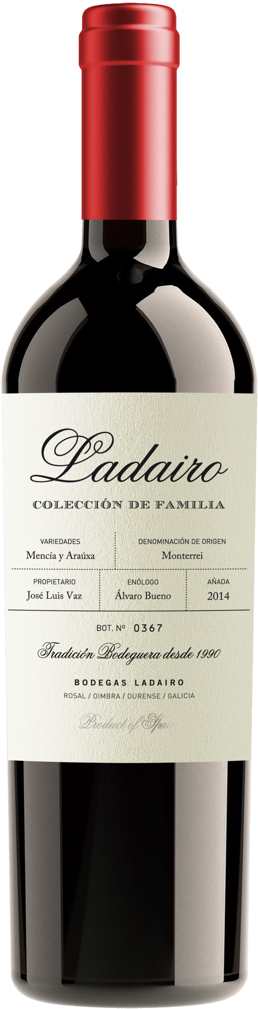 Bodegas Ladairo Ladairo Mencia Joven 2016 (1500x2400), Png Download