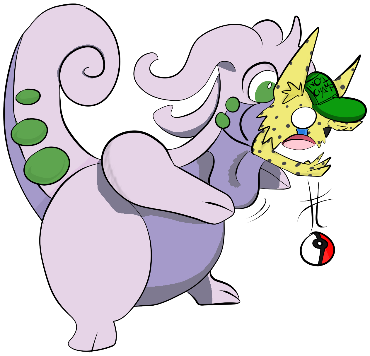 Goodra Telegram Sticker (1280x1280), Png Download