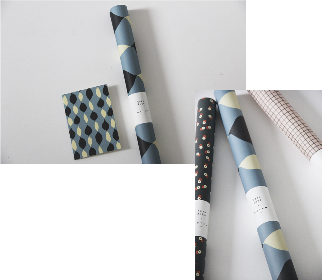 Edith Wrapping Paper, Drops, Blue (1200x1527), Png Download