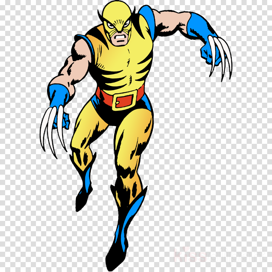Wolverine Marvel Comic Clipart Wolverine Spider-man (900x900), Png Download