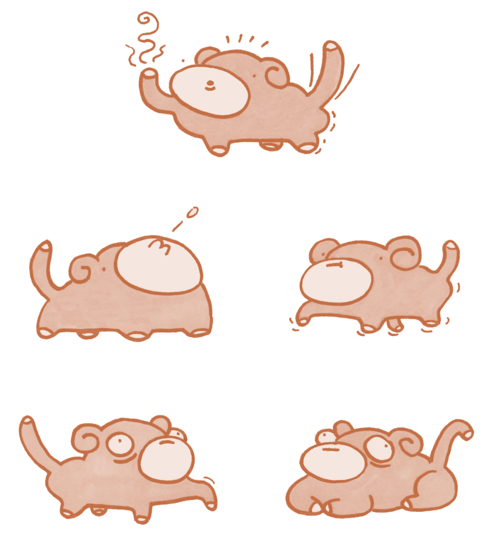 Slowpoke Png (2000x2000), Png Download