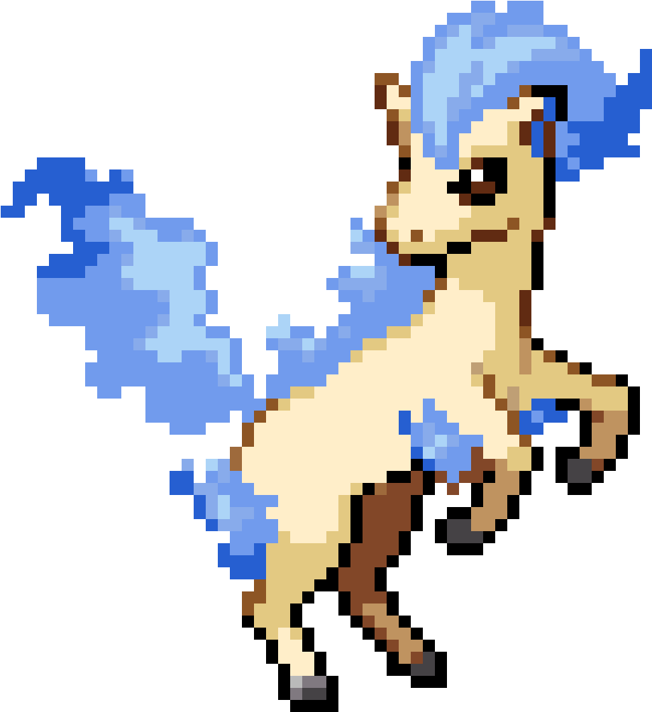 Ponyta Ii (1190x1190), Png Download