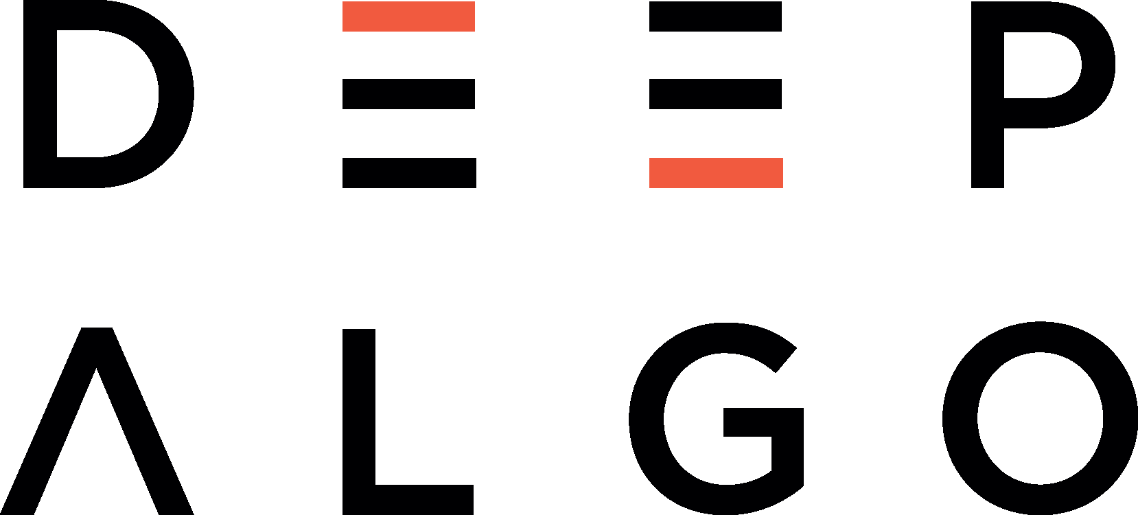 Deepalgo Logo (1658x750), Png Download
