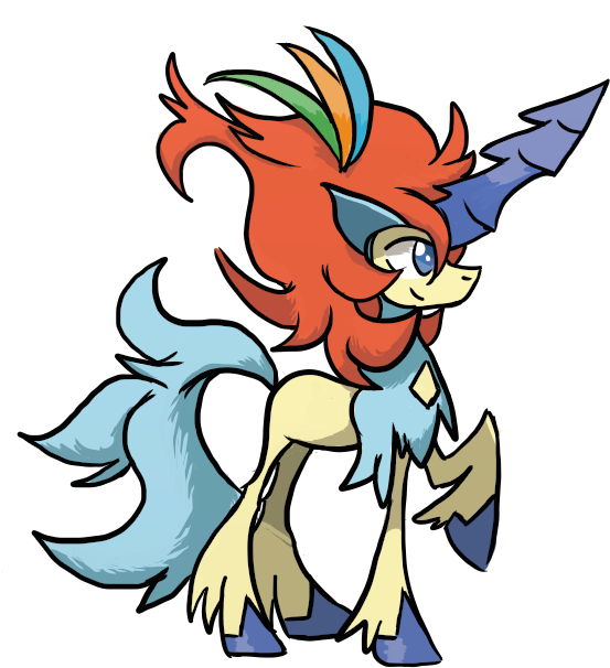 Keldeo Zps41dc7fbe (619x617), Png Download