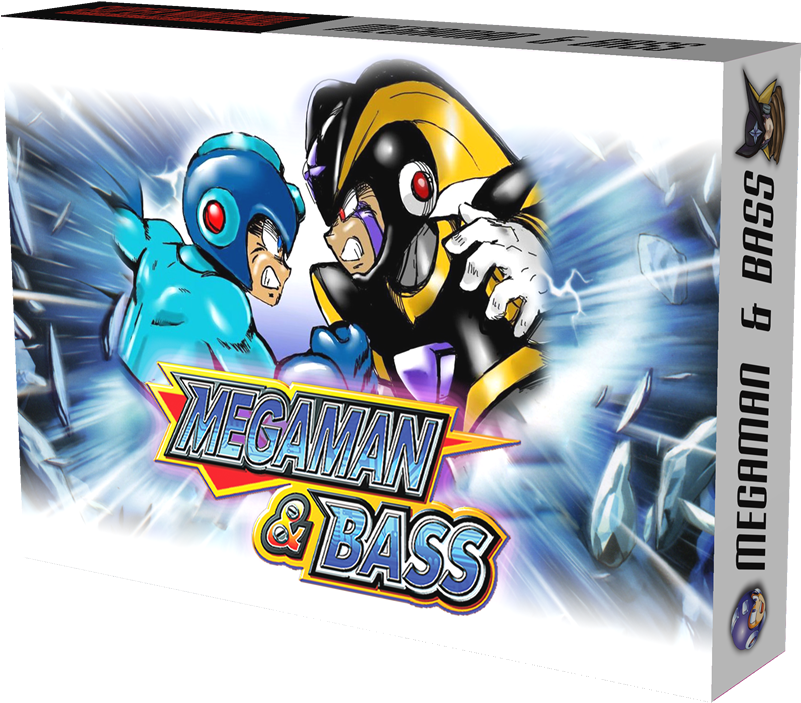 Mega Man & Bass (860x860), Png Download