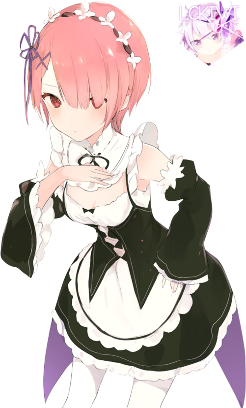 Ram Re Zero Png Free Transparent PNG Download PNGkey