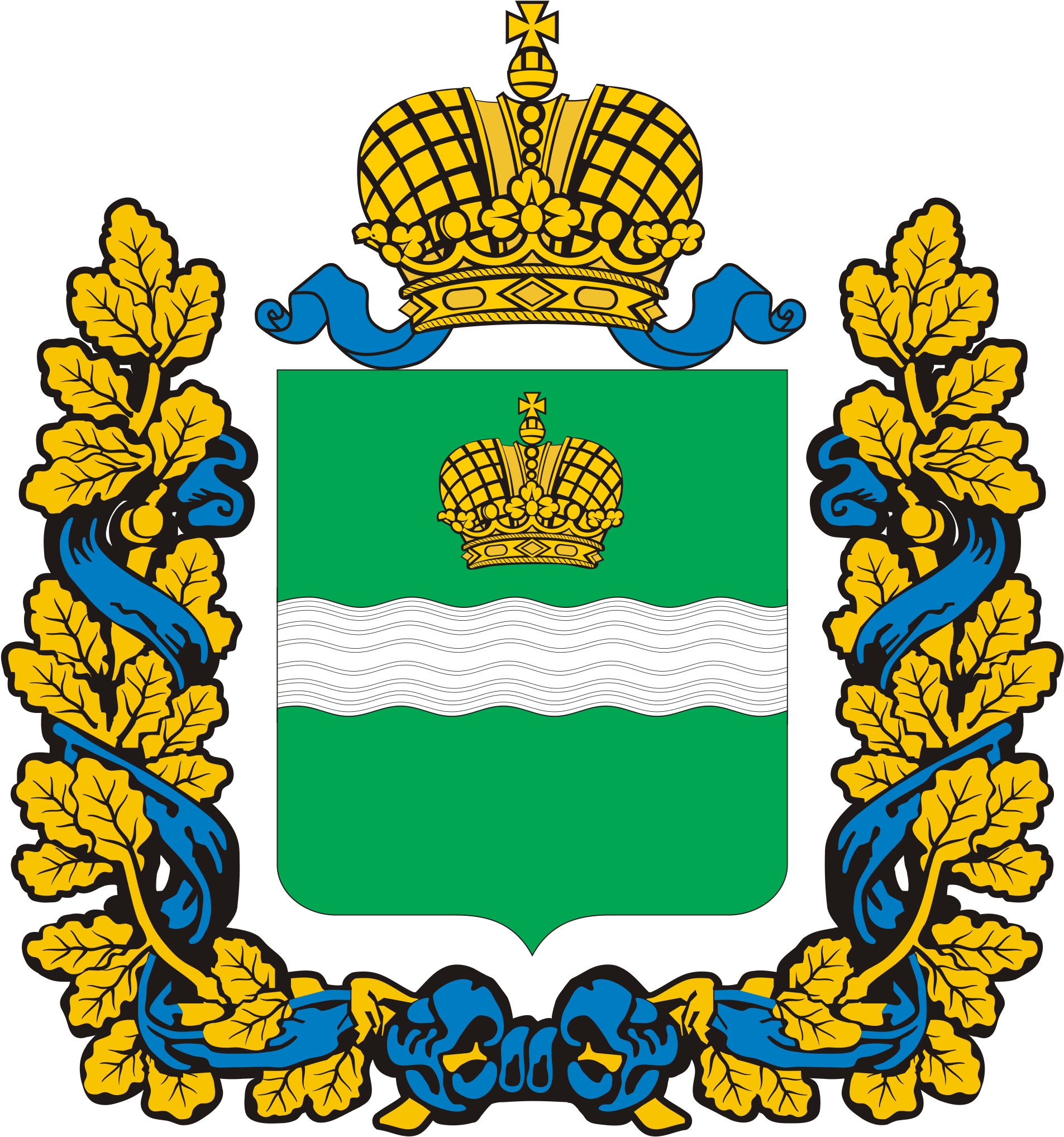 Russian Federation Images Kaluga Coat Of Arms Hd Wallpaper (2000x2070), Png Download