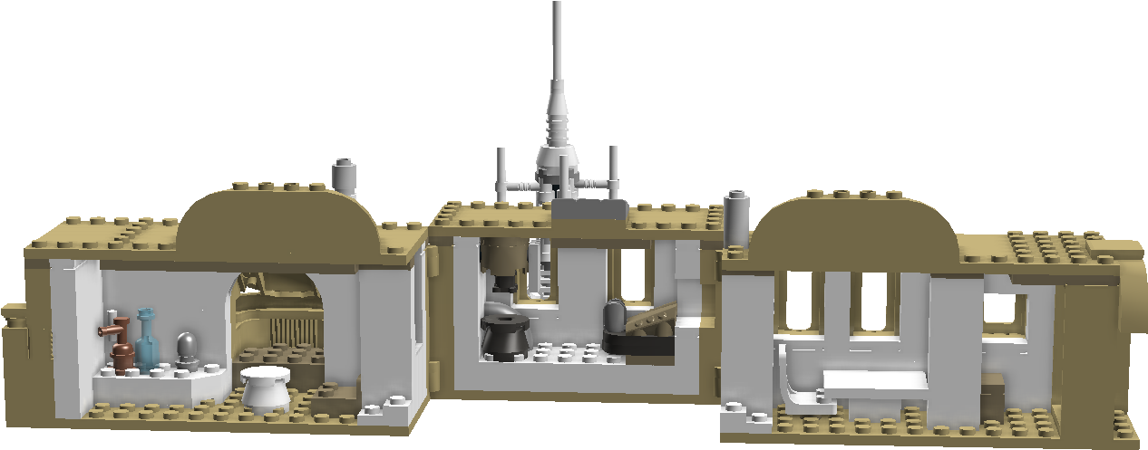 Ben Kenobi's House (1366x630), Png Download