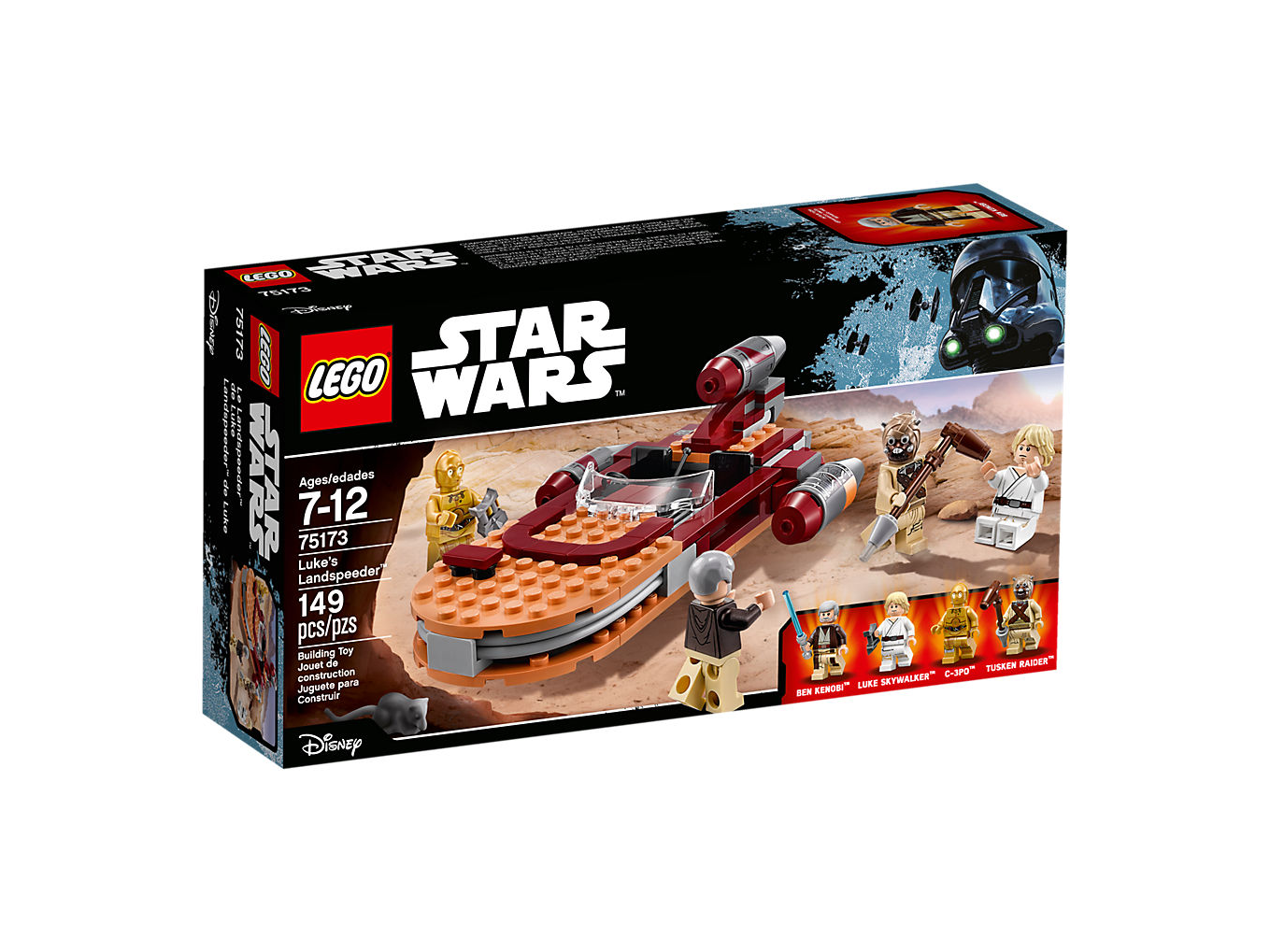 Lego® Luke's Landspeeder™ (1920x1018), Png Download