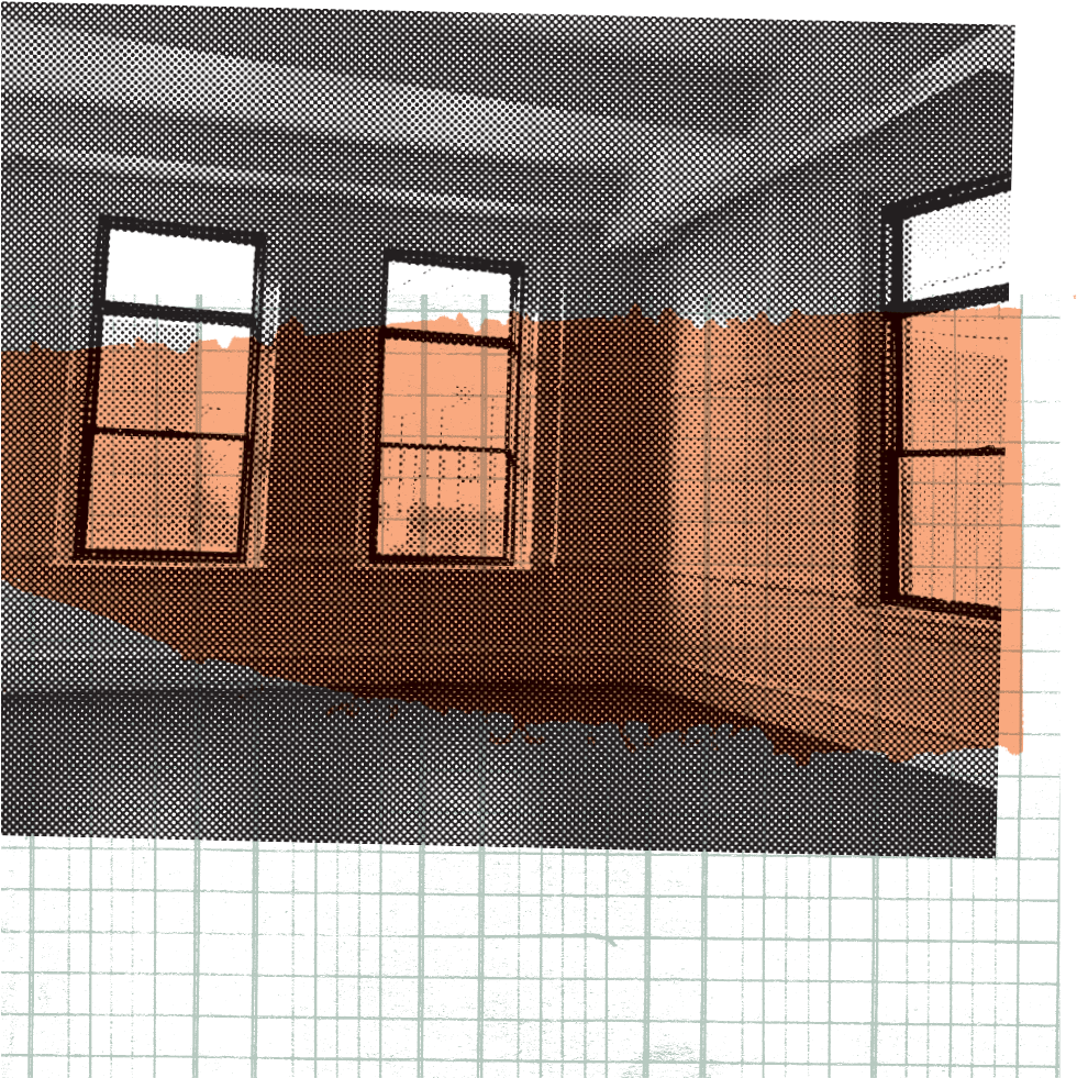 And Brings In The Texture And Color Of The Neighborhood (1000x1040), Png Download