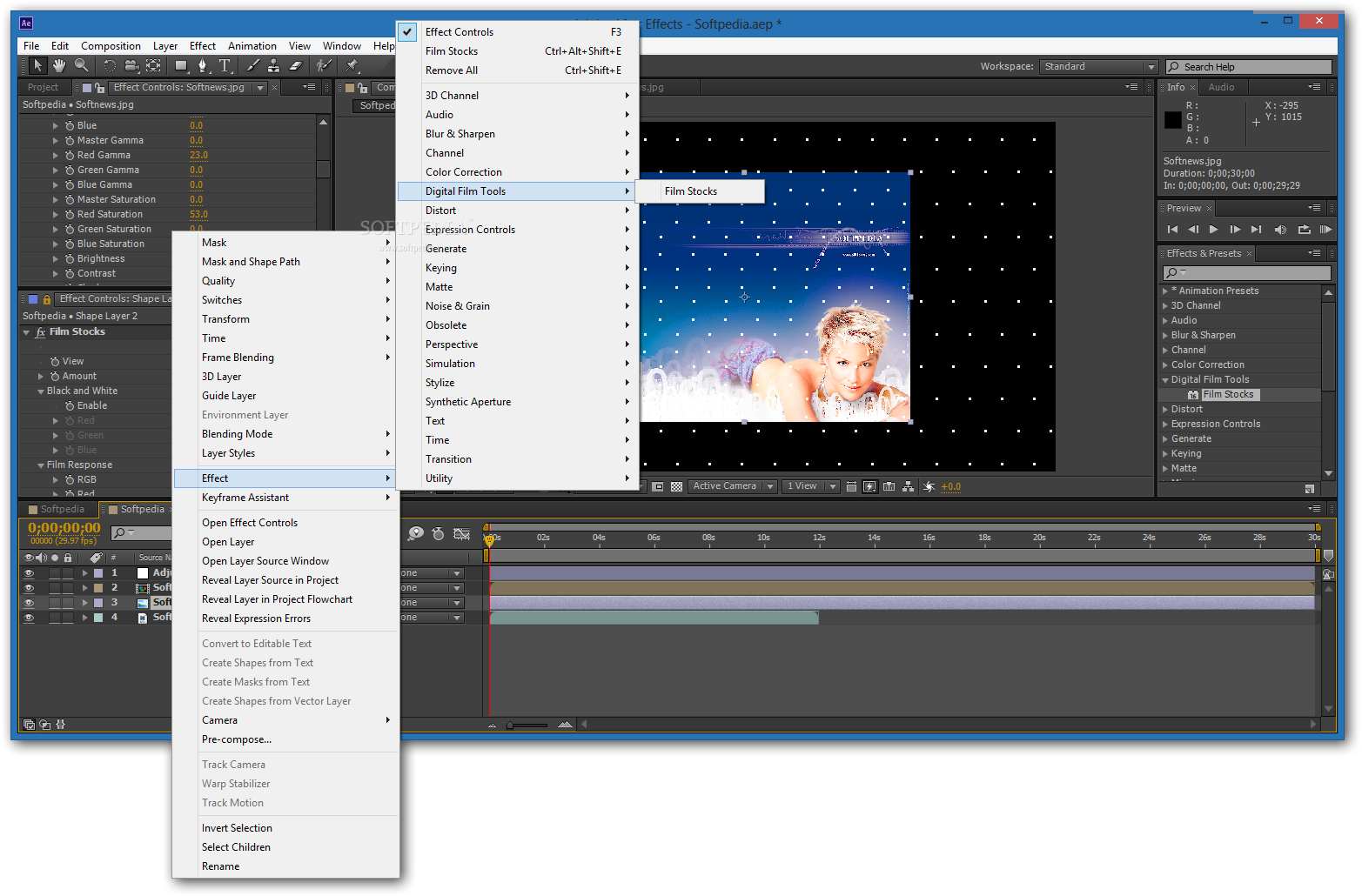 Film Stocks For After Effects (1565x1030), Png Download