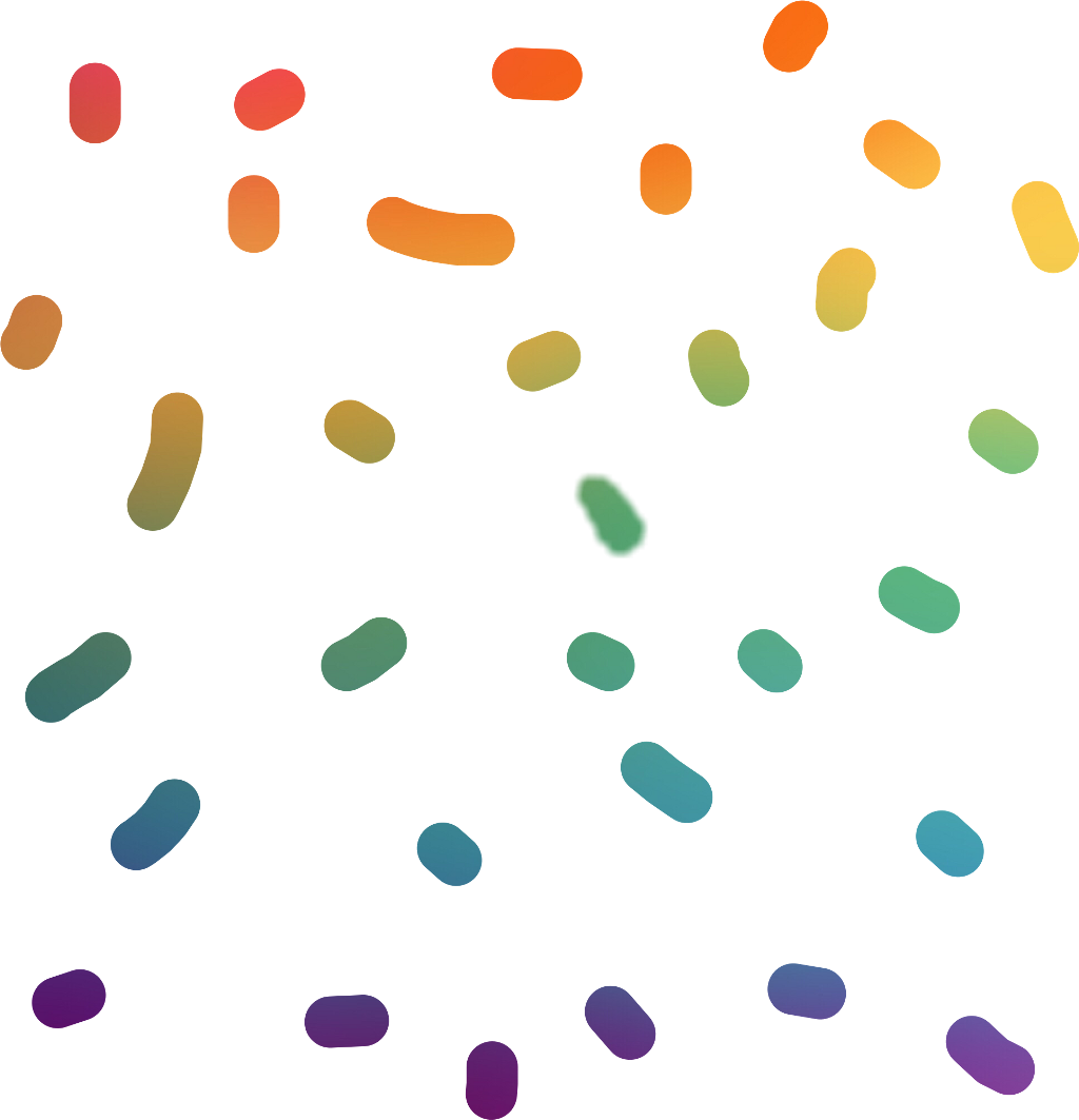 Rainbow Confetti Party Cool Like Edit Sticker Art Inter (1024x1063), Png Download