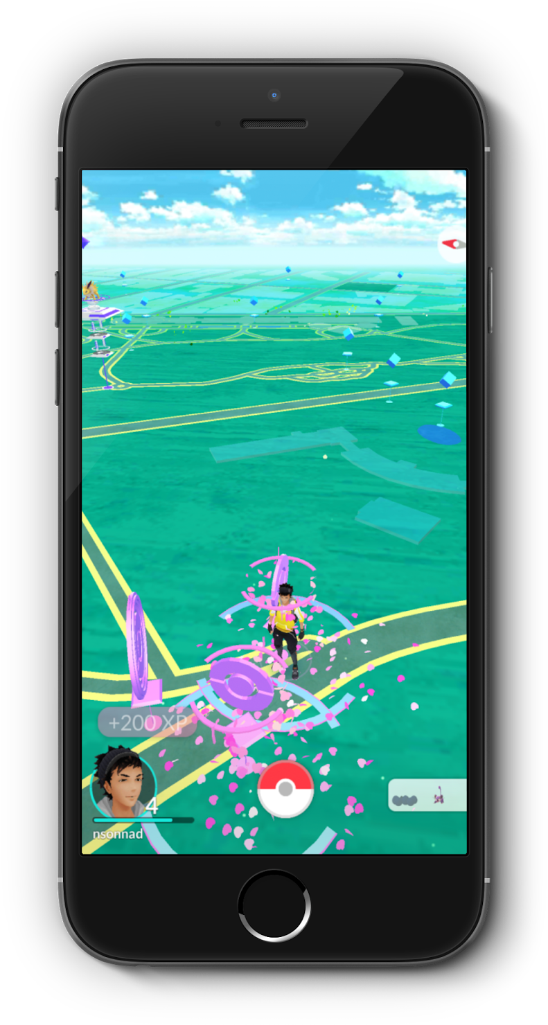 Pokéstop Pokémon Go Lure Module (1066x1600), Png Download