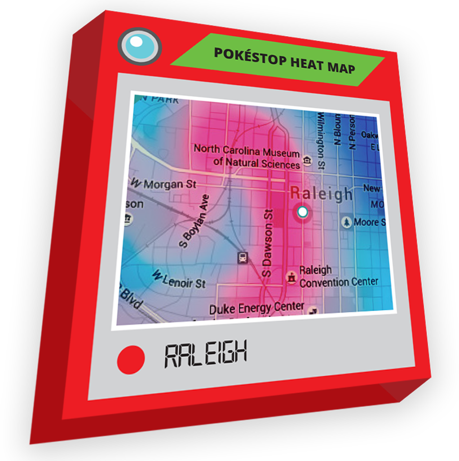 Pokémon Raleigh Map (900x905), Png Download