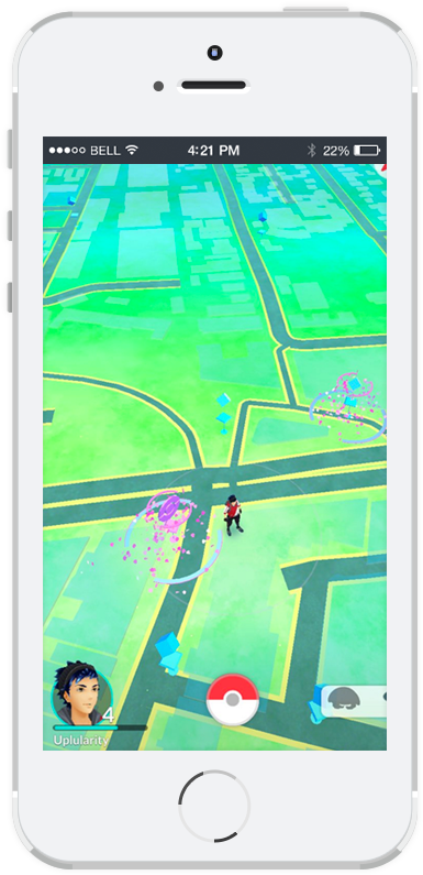 Pokemon Go Stops (400x800), Png Download