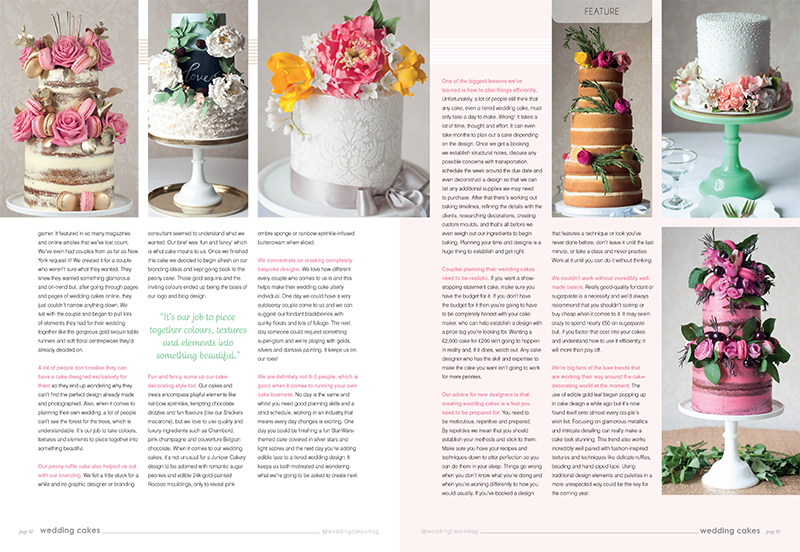 Exclusive Juniper Cakery Interview In Wedding Cakes (800x552), Png Download