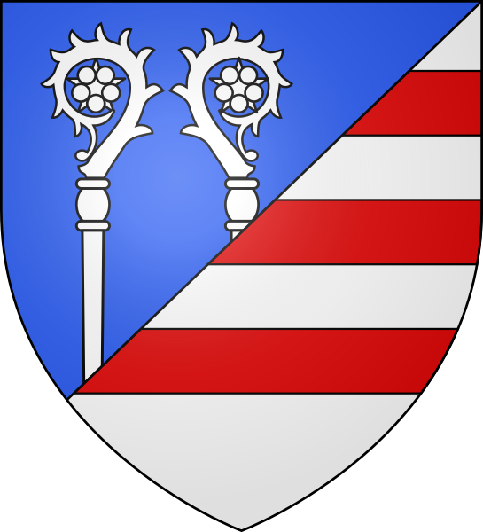 Blason Charenton Du Cher (545x600), Png Download