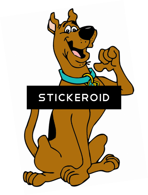 Scooby Doo In Shaggy's Arms (564x742), Png Download