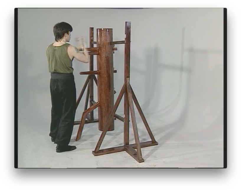 Wing Chun Wooden Dummy Form Part 6 Advanced Drills (832x656), Png Download